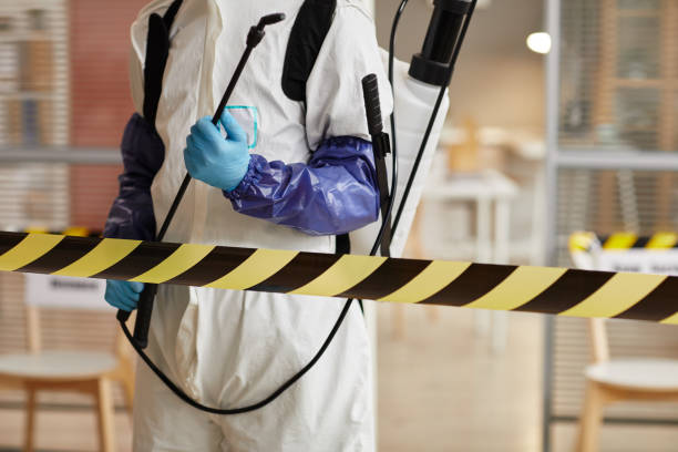 Professional Biohazard technician working in Matheson, CO